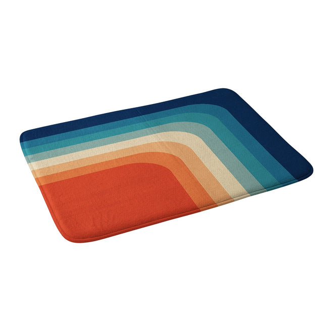 ALISA GALITSYNA RETRO 70S COLOR PALETTE III MEMORY FOAM BATH MAT