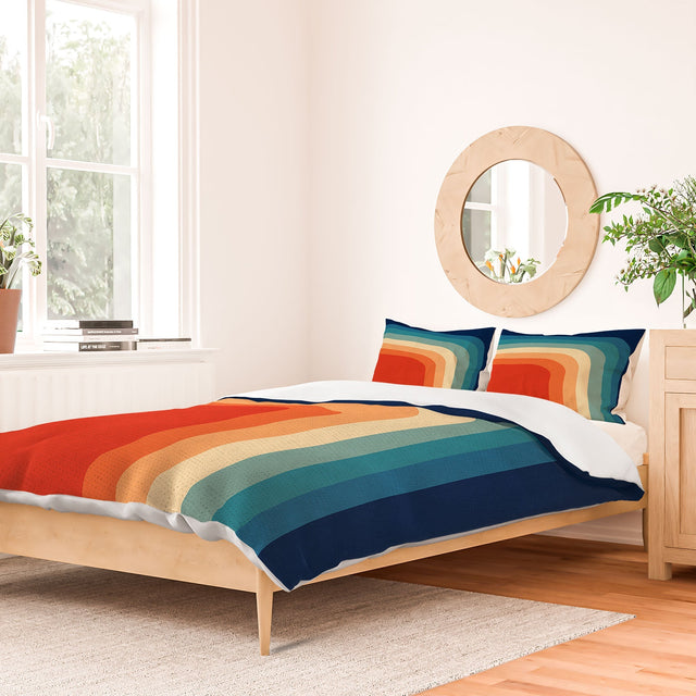 RETRO 70S COLOR PALETTE III DUVET / COMFORTER