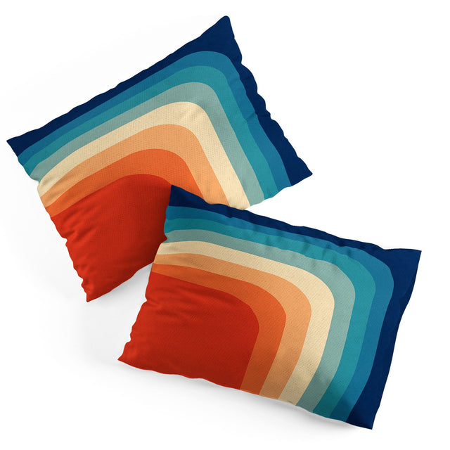 RETRO 70S COLOR PALETTE III PILLOW SHAMS