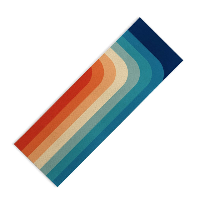Retro 70s Color Palette III Yoga Mat
