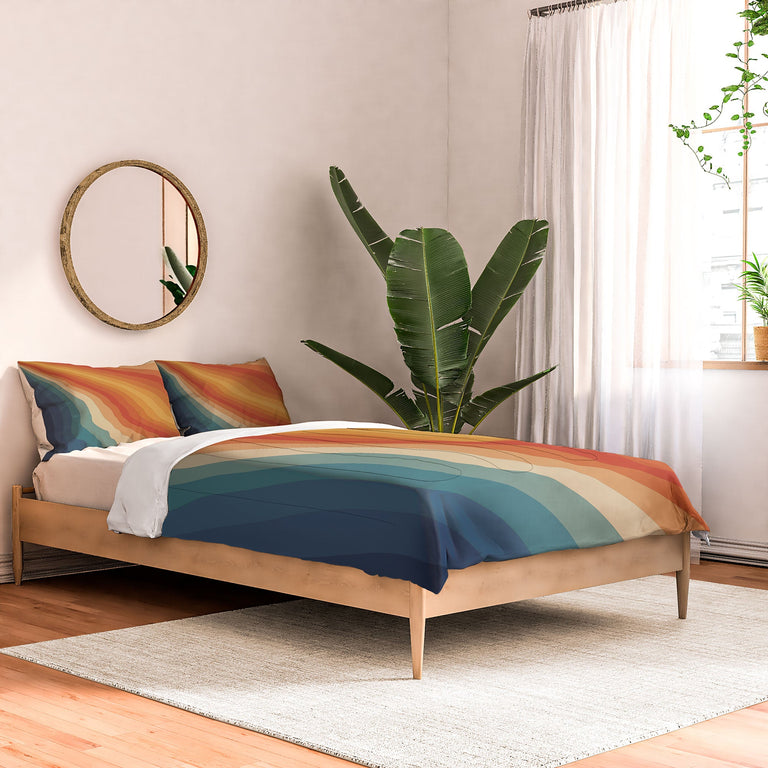 RETRO 70S SUNRAYS DUVET / COMFORTER
