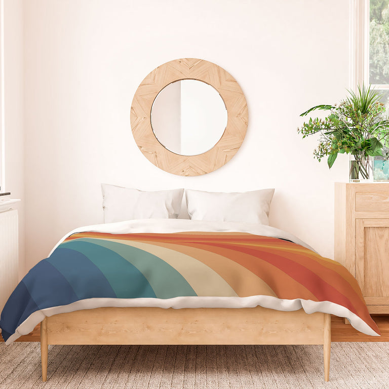 RETRO 70S SUNRAYS DUVET / COMFORTER