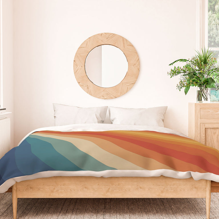 RETRO 70S SUNRAYS DUVET / COMFORTER