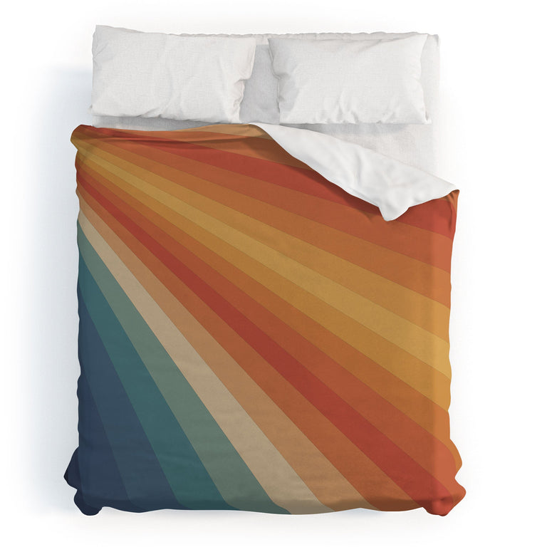 RETRO 70S SUNRAYS DUVET / COMFORTER