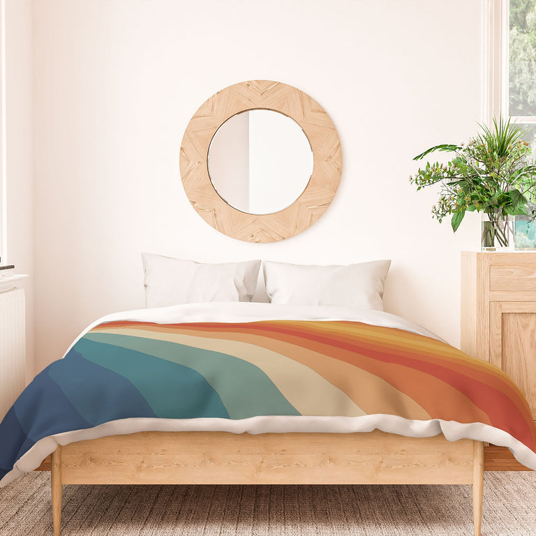 RETRO 70S SUNRAYS DUVET / COMFORTER