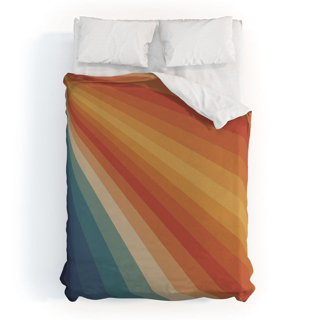 RETRO 70S SUNRAYS DUVET / COMFORTER