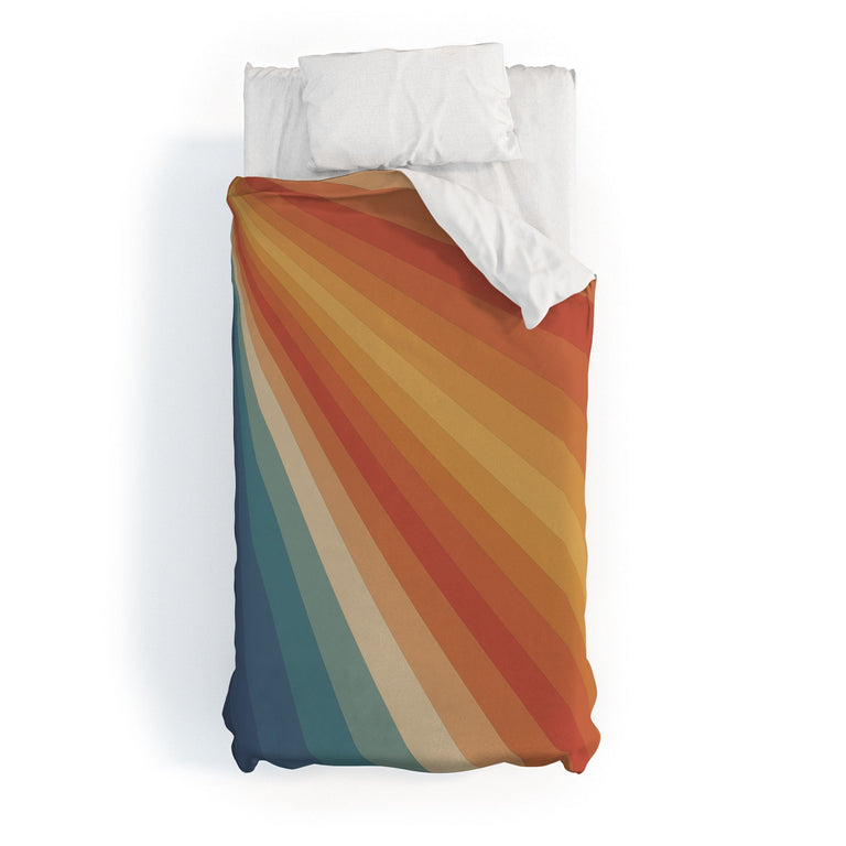 RETRO 70S SUNRAYS DUVET / COMFORTER