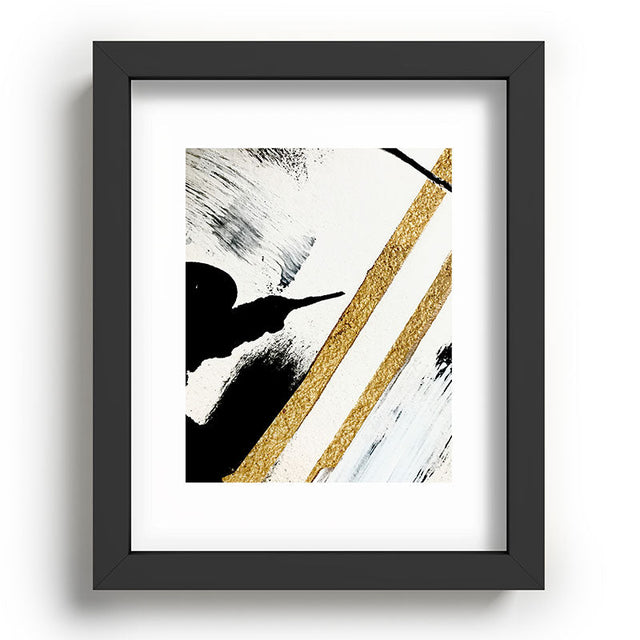 Armor 8 a minimal abstract pie Recessed Framing Rectangle