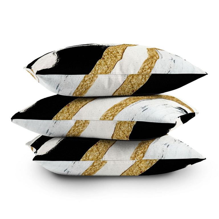 ARMOR 8 A MINIMAL ABSTRACT PIE THROW PILLOW