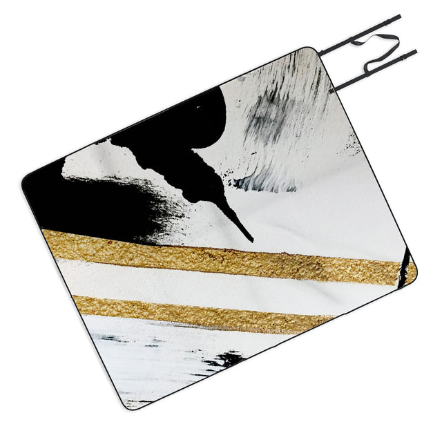 Armor 8 a minimal abstract pie Picnic Blanket