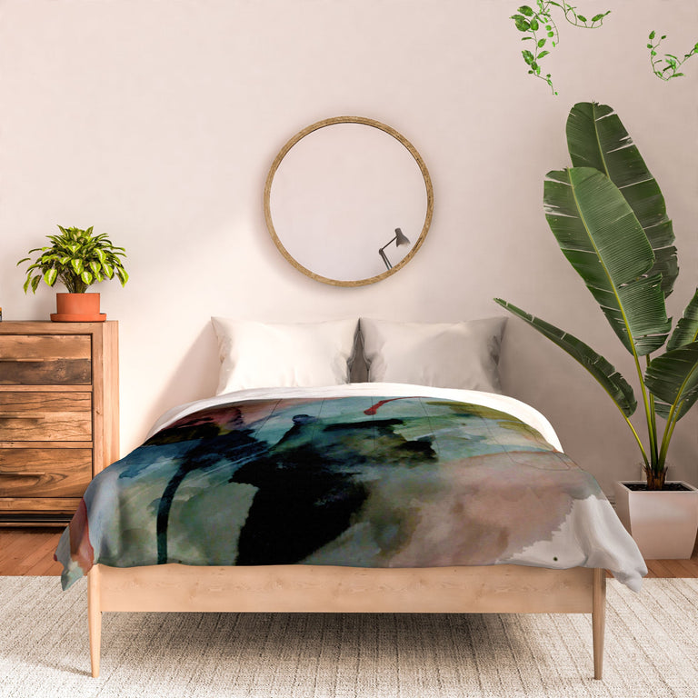 BEGIN AGAIN 2 AN ABSTRACT MIX DUVET / COMFORTER