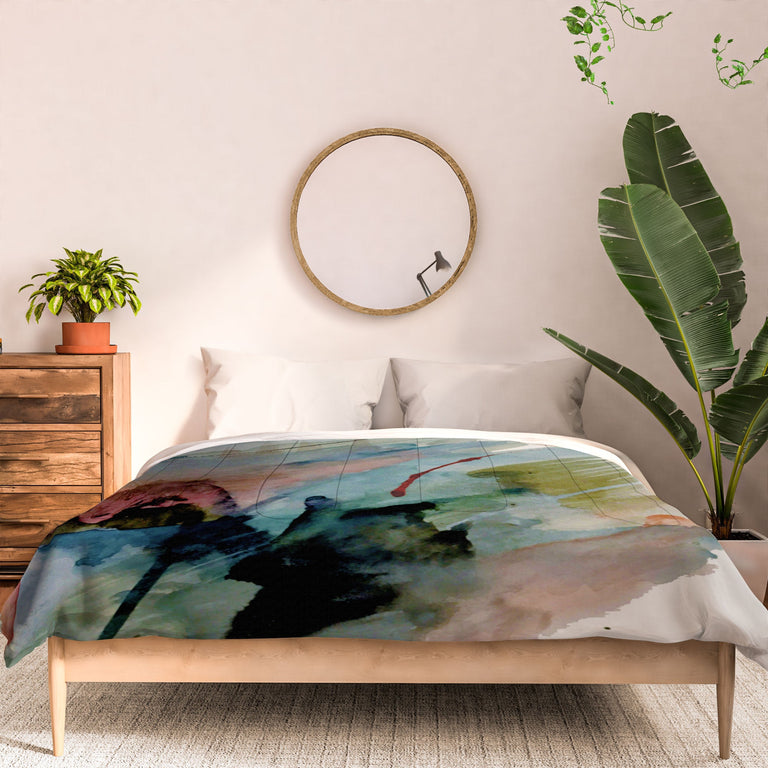 BEGIN AGAIN 2 AN ABSTRACT MIX DUVET / COMFORTER