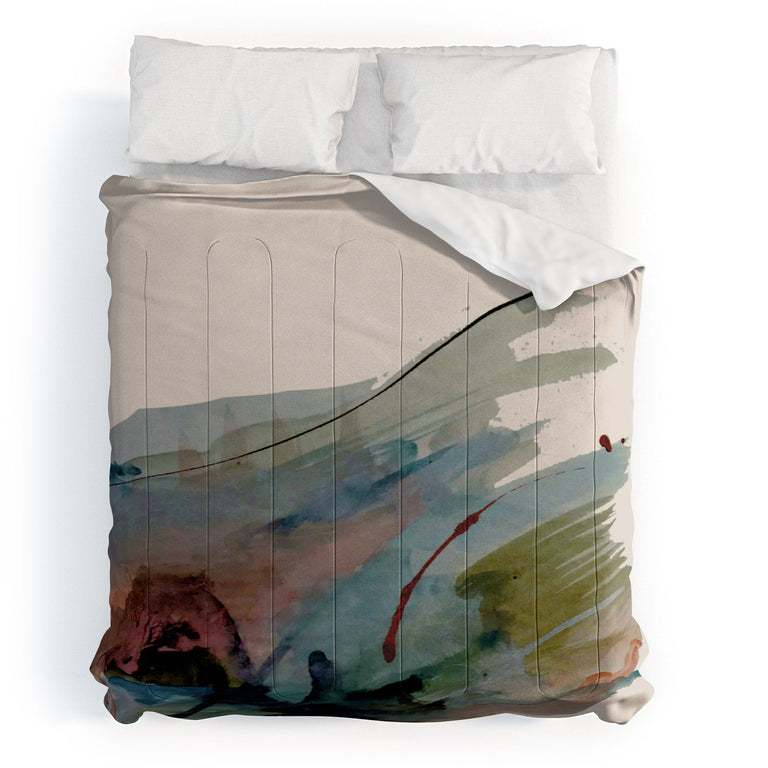 BEGIN AGAIN 2 AN ABSTRACT MIX DUVET / COMFORTER