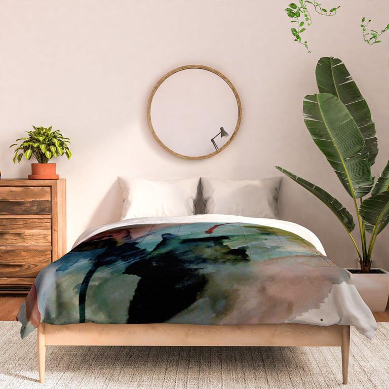 BEGIN AGAIN 2 AN ABSTRACT MIX DUVET / COMFORTER