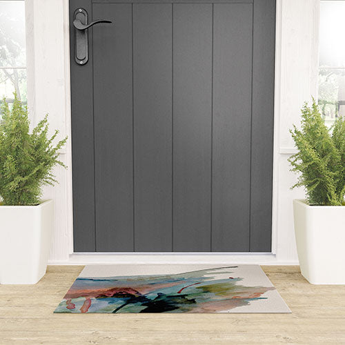 Begin again 2 an abstract mix Welcome Mat