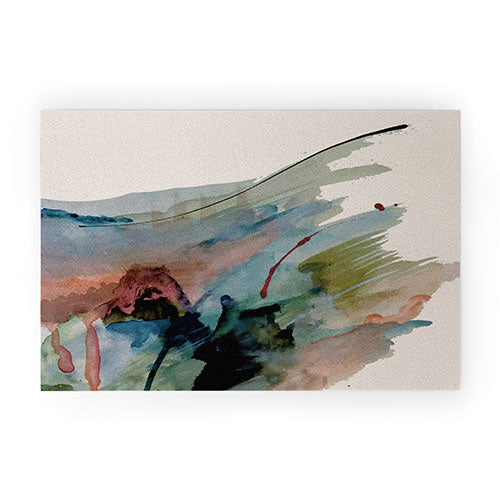 Begin again 2 an abstract mix Welcome Mat