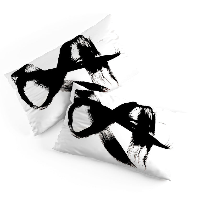 BRUSHSTROKE 2 PILLOW SHAMS