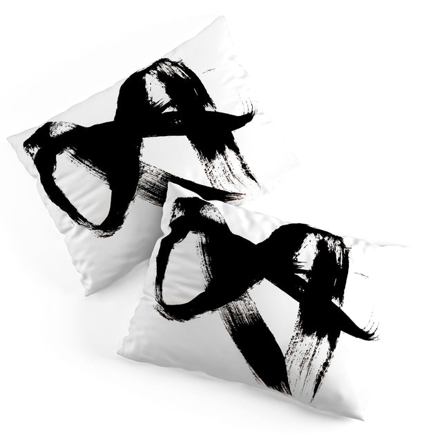 BRUSHSTROKE 2 PILLOW SHAMS