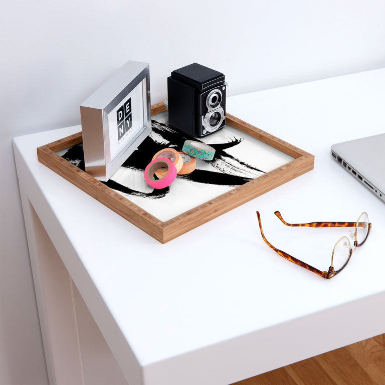 BRUSHSTROKE 2 SQUARE TRAY
