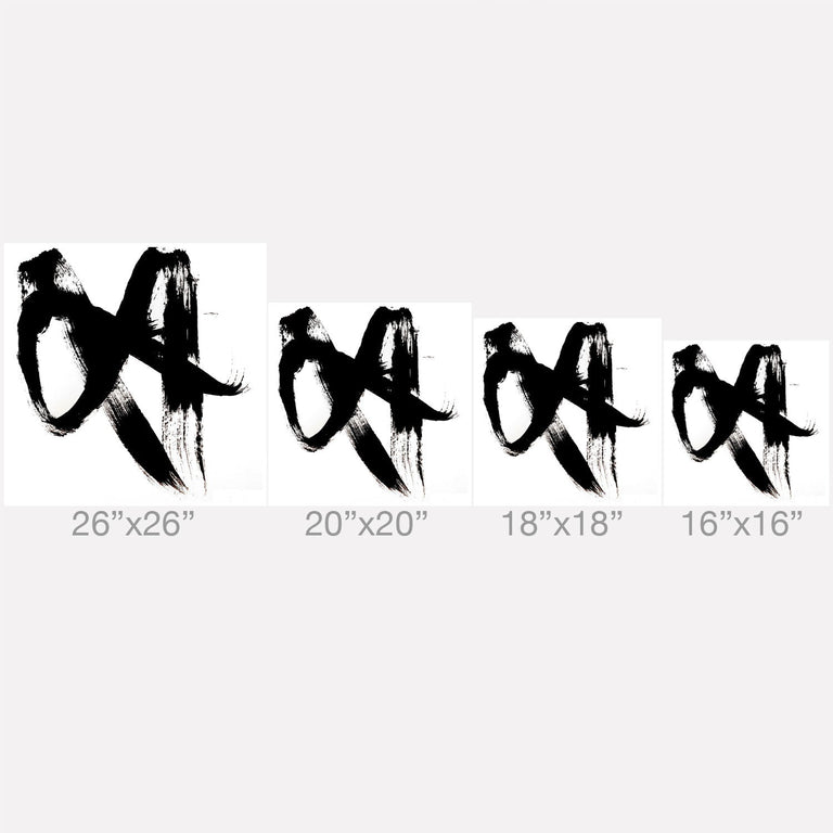 BRUSHSTROKE 2 THROW PILLOW