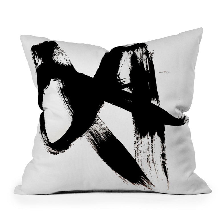 BRUSHSTROKE 2 THROW PILLOW