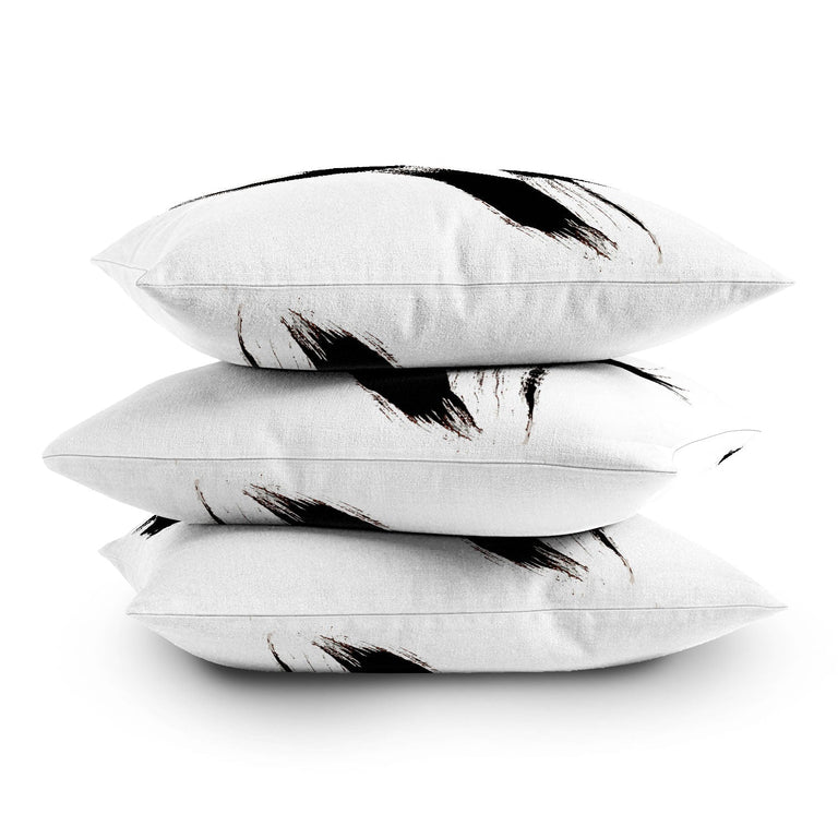 BRUSHSTROKE 2 THROW PILLOW
