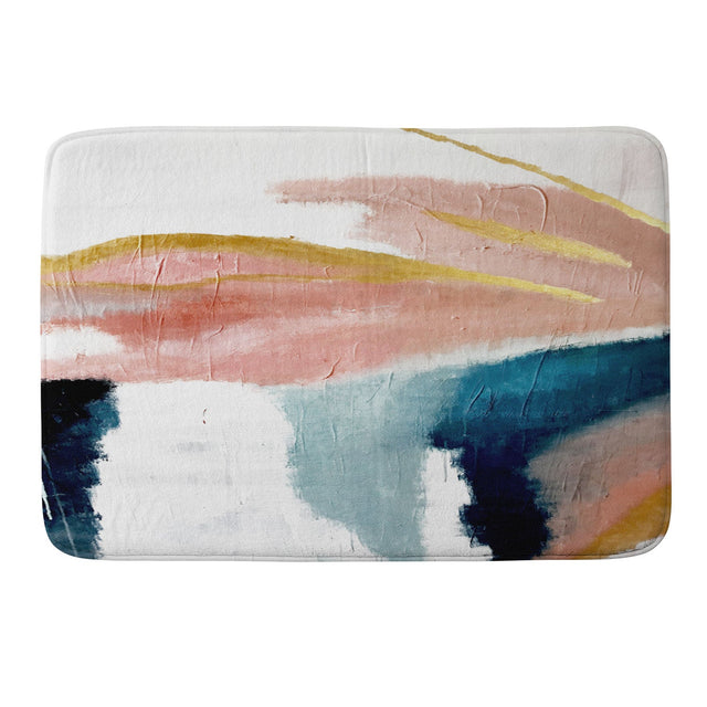 ALYSSA HAMILTON ART EXHALE MEMORY FOAM BATH MAT