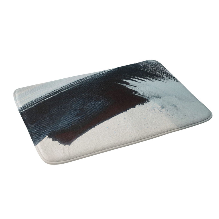 ALYSSA HAMILTON ART LIKE A GENTLE HURRICANE 2 MEMORY FOAM BATH MAT