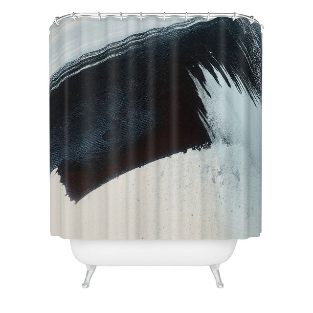 ALYSSA HAMILTON ART LIKE A GENTLE HURRICANE 2 SHOWER CURTAIN
