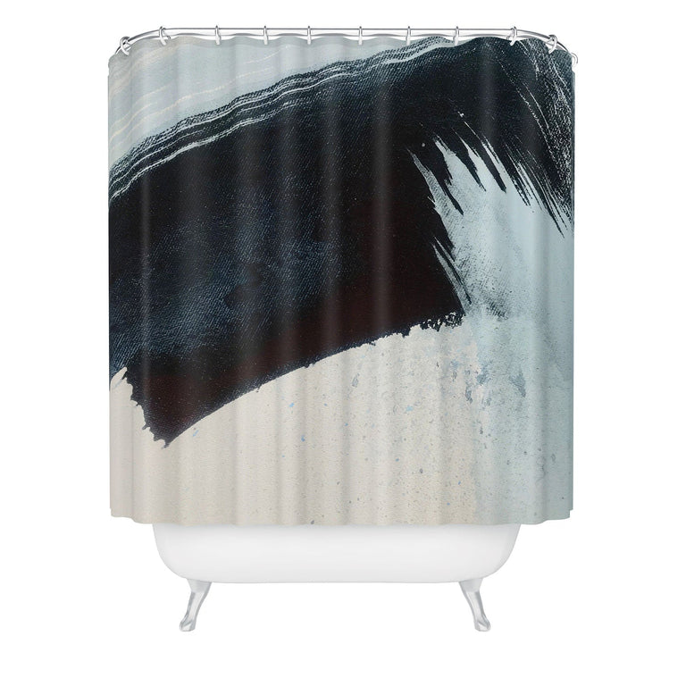 ALYSSA HAMILTON ART LIKE A GENTLE HURRICANE 2 SHOWER CURTAIN