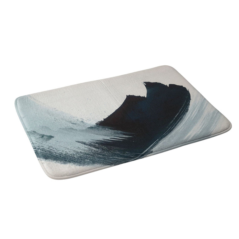 ALYSSA HAMILTON ART LIKE A GENTLE HURRICANE MEMORY FOAM BATH MAT