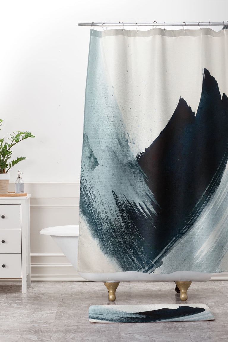 ALYSSA HAMILTON ART LIKE A GENTLE HURRICANE MEMORY FOAM BATH MAT