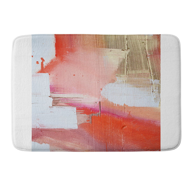 ALYSSA HAMILTON ART MOVING MOUNTAINS 2 MEMORY FOAM BATH MAT