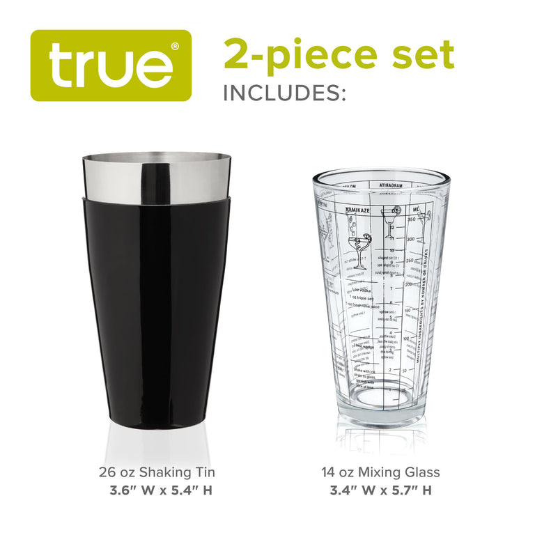 BOSTON SHAKER WITH RECIPES