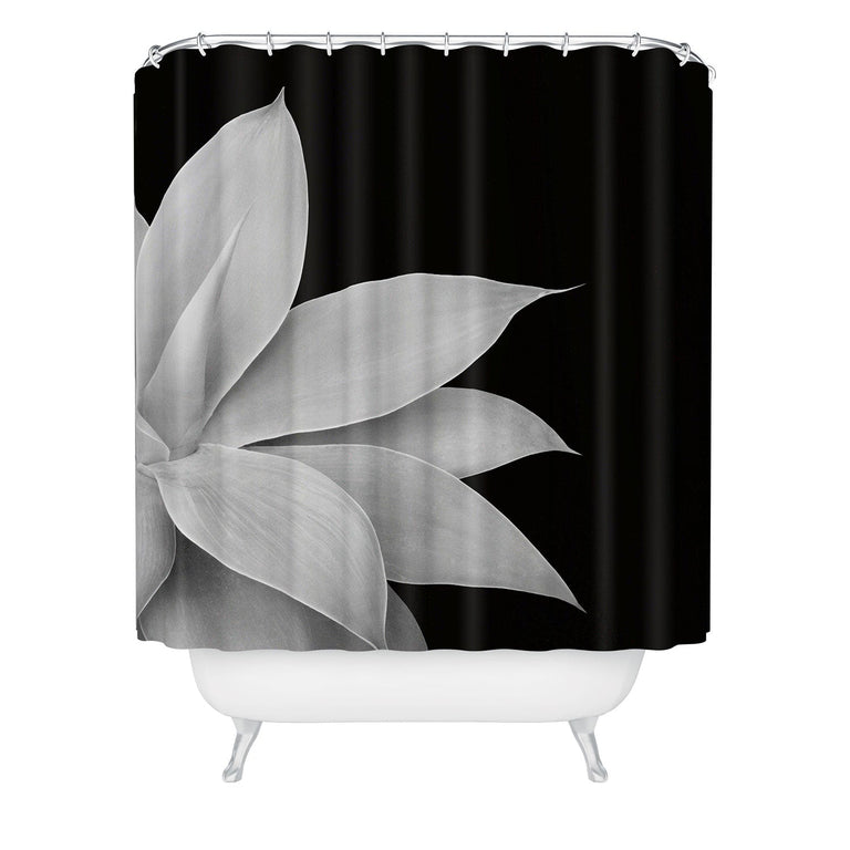 ANITAS BELLAS ARTWORK AGAVE FINESSE 2 TROPICAL DECOR SHOWER CURTAIN