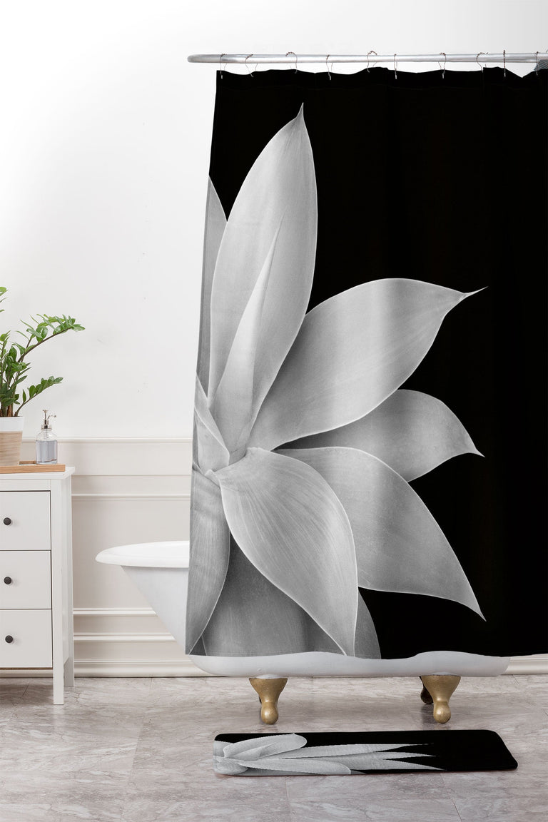 ANITAS BELLAS ARTWORK AGAVE FINESSE 2 TROPICAL DECOR MEMORY FOAM BATH MAT 1