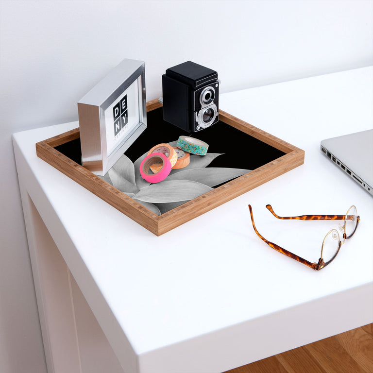 AGAVE FINESSE 2 TROPICAL DECOR SQUARE TRAY