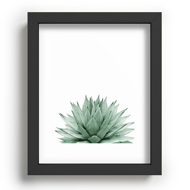 Agave Green Summer Vibes Recessed Framing Rectangle