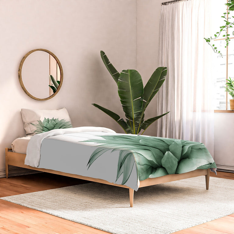 AGAVE GREEN SUMMER VIBES DUVET / COMFORTER