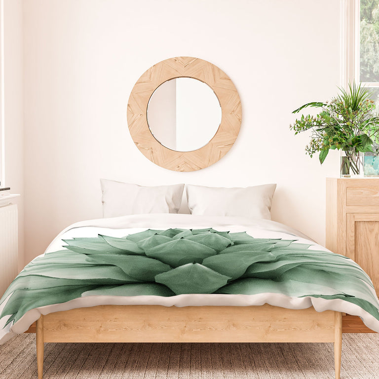 AGAVE GREEN SUMMER VIBES DUVET / COMFORTER