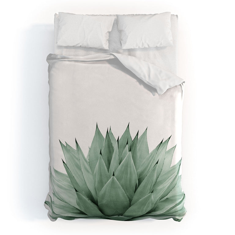 AGAVE GREEN SUMMER VIBES DUVET / COMFORTER