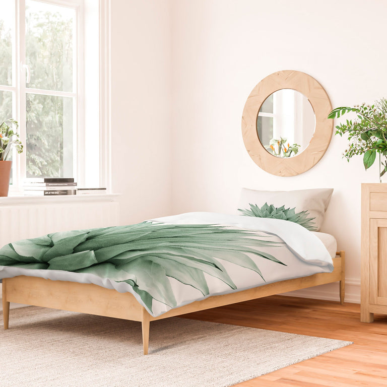 AGAVE GREEN SUMMER VIBES DUVET / COMFORTER