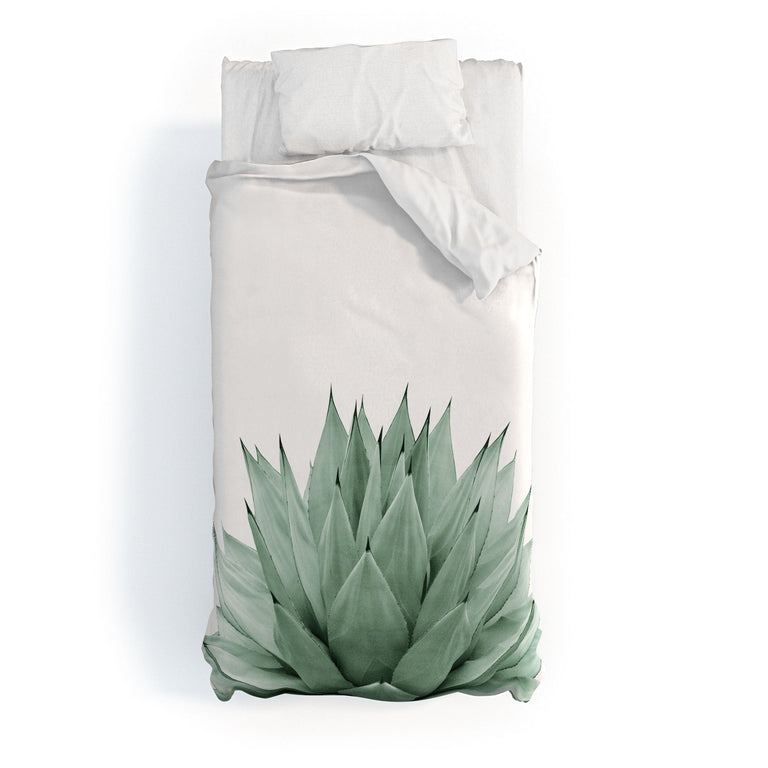 AGAVE GREEN SUMMER VIBES DUVET / COMFORTER