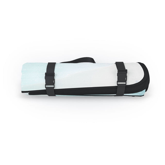 Soft Turquoise Ocean Dream Waves Picnic Blanket