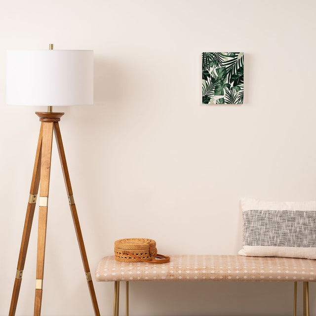 Tropical Jungle Leaves 4 Art Canvas