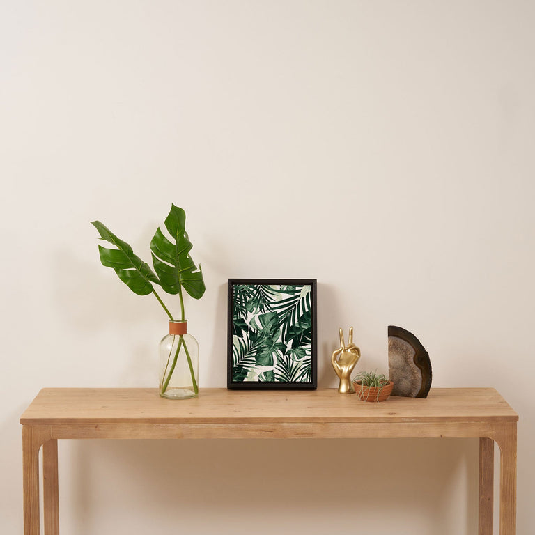 Tropical Jungle Leaves 4 Art Canvas