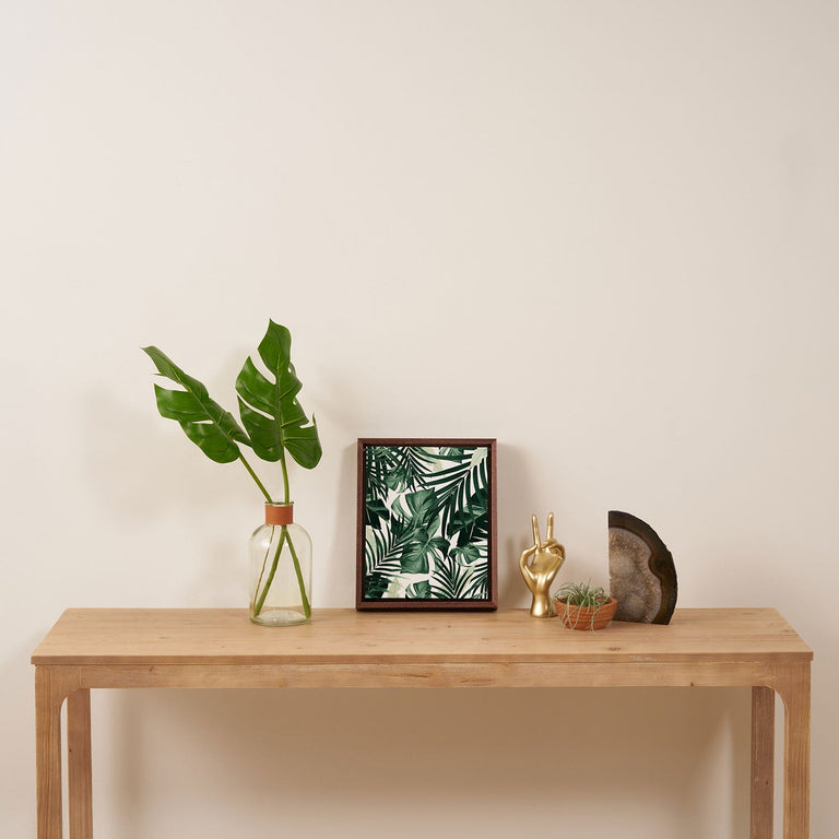Tropical Jungle Leaves 4 Art Canvas