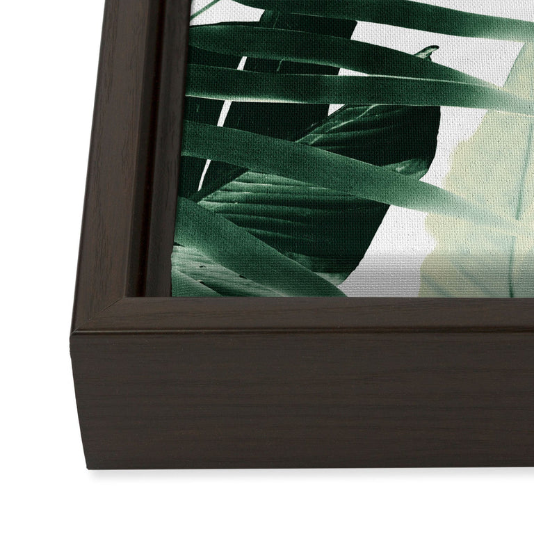 Tropical Jungle Leaves 4 Art Canvas
