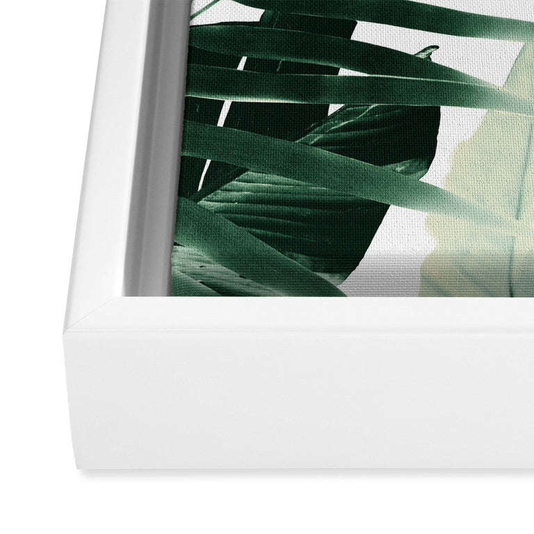 Tropical Jungle Leaves 4 Art Canvas