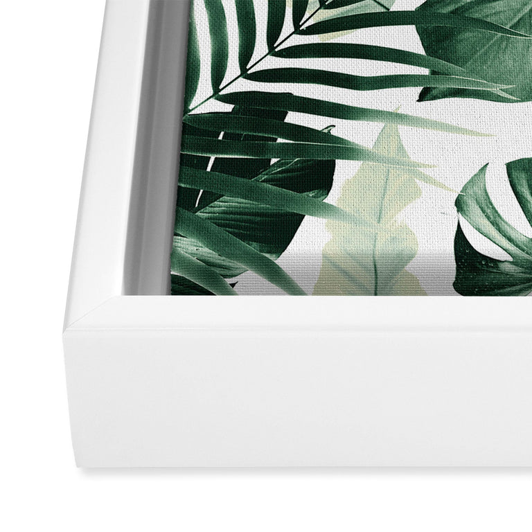 Tropical Jungle Leaves 4 Art Canvas